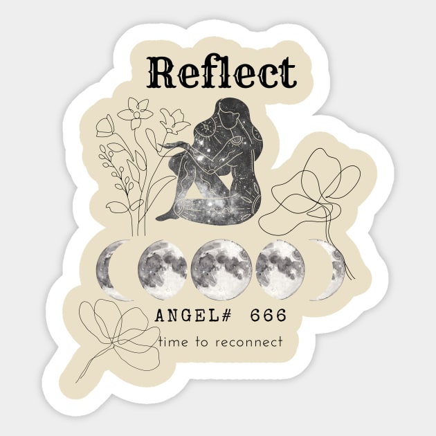 Angel # 666 Sticker by MOFF-